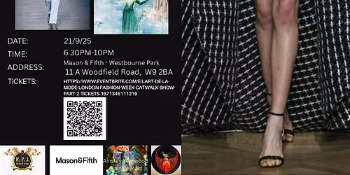 L'Art De La Mode London Fashion Week Catwalk Show