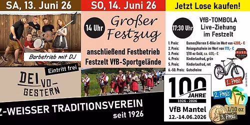 100 Jahre VfB Mantel