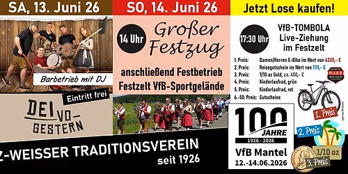 100 Jahre VfB Mantel