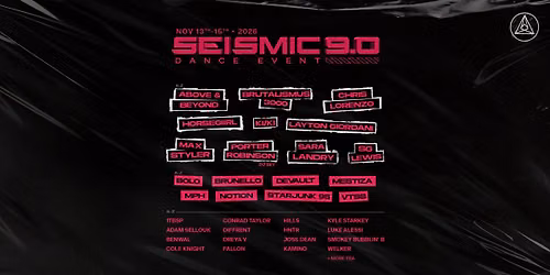 Seismic Dance Event 9.0