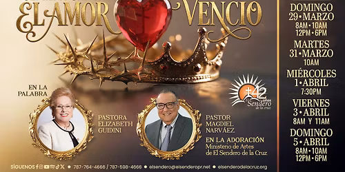 Servicios de Semana Santa - Iglesia El Sendero de la Cruz