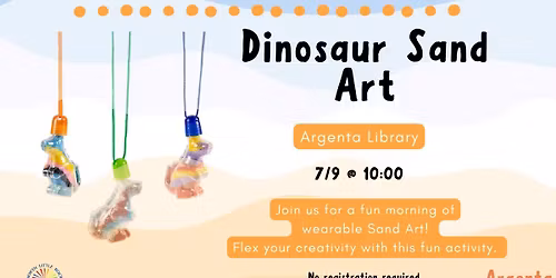 Craft Quest Thursday: Dinosaur Sand Art
