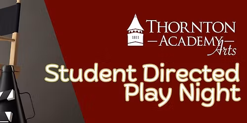 Student Directed Play Night 