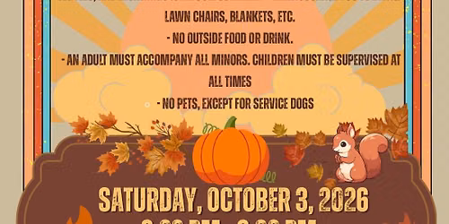 2026 Annual Fall Carnival Fundraiser
