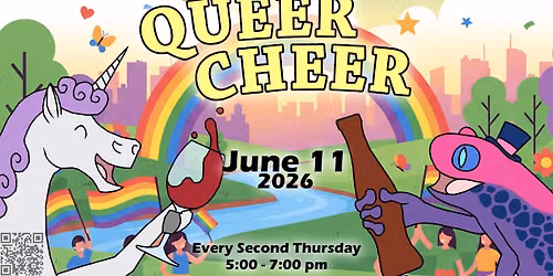 Queer Cheer at Quirk Brewery on June 11th!
