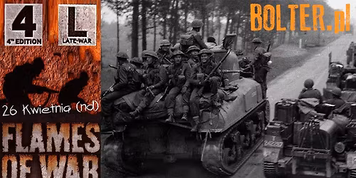 Turniej Flames of War - "Operacja: Grzybobranie" LATE WAR 95pkt - 26 kwietnia (nd)