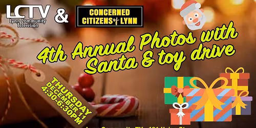 4th Annual LCTV & CCoL Photos with Santa & Toy Drive