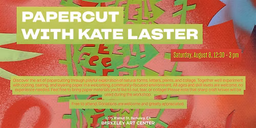 Workshop: Papercut with Kate Laster