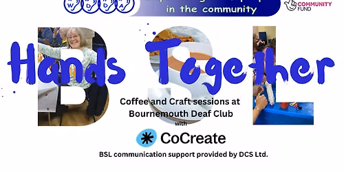 'Hands Together' Coffee & Crafts with CoCreate