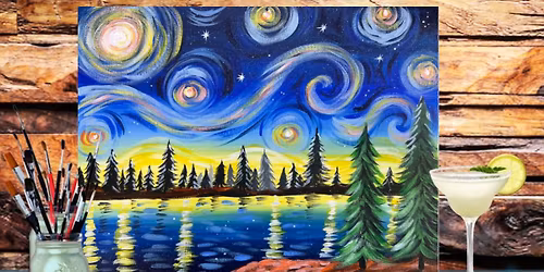 The starry night Paint & Sip Night