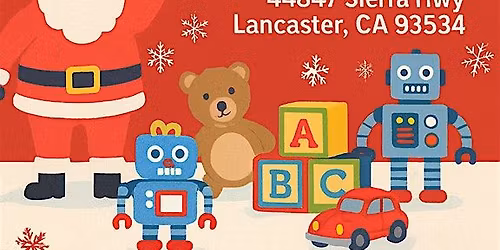 5th Annual Holiday Drive-Up Toy Giveaway