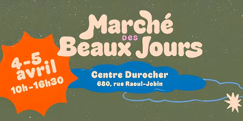 \ud83c\udf38 Le March\u00e9 des Beaux Jours - La Marotte Locale \ud83c\udf3f