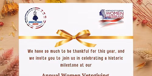 Annual Women Vetsgiving: a Thanksgiving Luncheon for Women Veterans