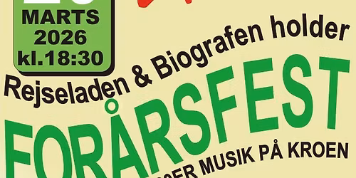 For\u00e5rsfest p\u00e5 Kroen