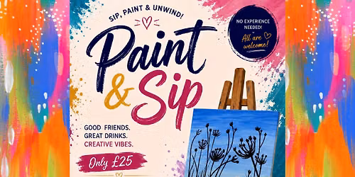 Charity Paint & Sip Evening 