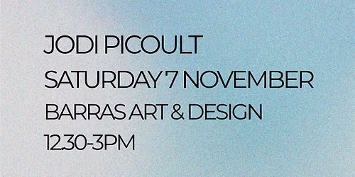 Bookface Sip & Swap with Jodi Picoult at Barras Art & Design