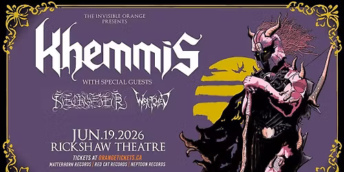 Khemmis with Necrofier and Wretched