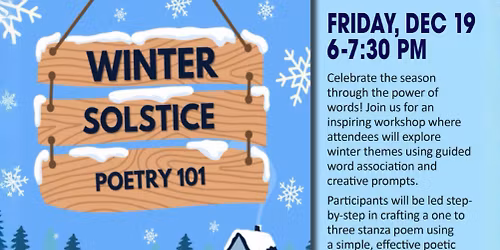 Winter Solstice Poetry 101