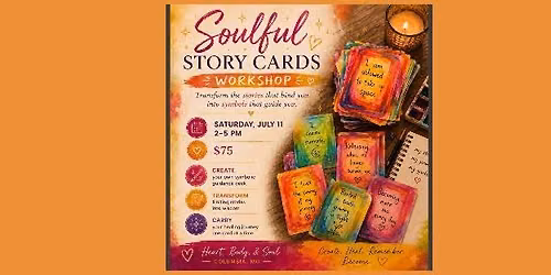 Soulful Story Cards Workshop w\/ Tricia Dietrich