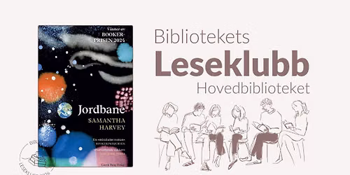 Bibliotekets leseklubb: "Jordbane" av Samantha Harvey