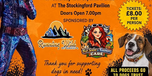 Dogs Trust Tribute Act Fundraiser