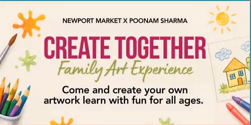 Create Together: Family Art Experience with Poonam Sharma