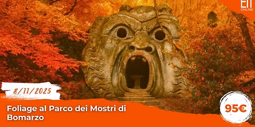 Foliage al Parco dei Mostri di Bomarzo