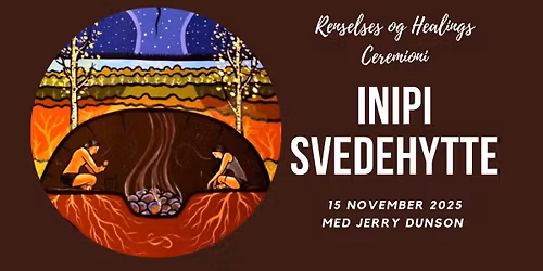 Inipi svedehytte med Jerry Dunson