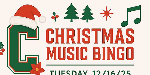 Christmas Music Bingo Night