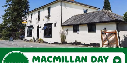 Macmillan Day: Nature Walk, Bike Meet, Coffee Morning, Darts & Live Music