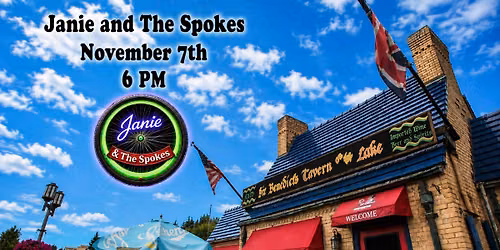 Janie and The Spokes play Sir Ben\u2019s Tavern on the Lake!