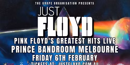 Just Floyd - Prince Bandroom, St Kilda