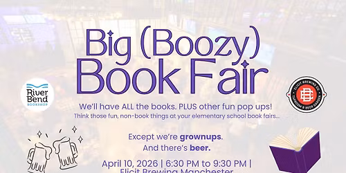 Big (Boozy) Book Fair at Elicit Brewing Co.