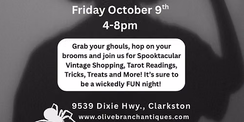 Witches Night at Olive Branch Antiques
