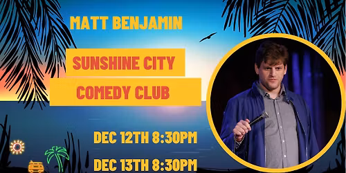Headliner Matt Benjamin