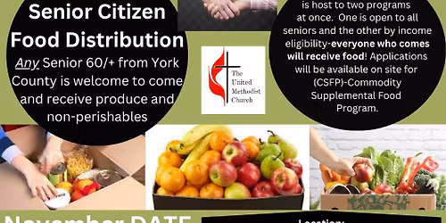 Senior Food Distribution