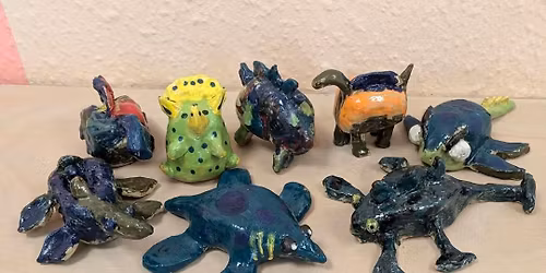 Kids dinosaur pottery workshop\ud83e\udd96