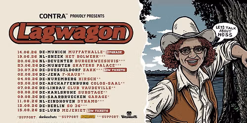 Lagwagon \/\/ Let's Tak About Hoss \/\/ D\u00fcsseldorf - ausverkauft!