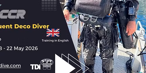 FXccr TDI Air Diluent Deco Pro Diver