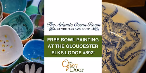 Bowl Painting Sunday March 8 for The Open Door 2026 Empty Bowl Event