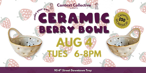 MYO Ceramic Berry Bowl