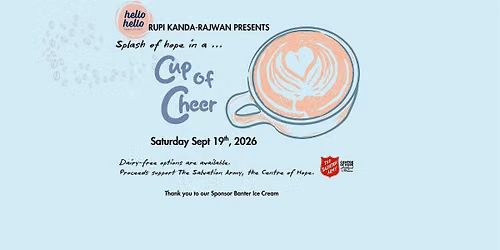 Splash of Hope in a Cup of Cheer!