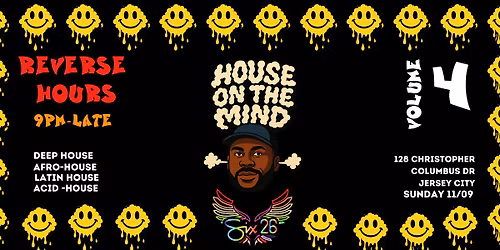 House Music Rave Jersey City: All House Music (Acid, Latin, Afro, and Deep)