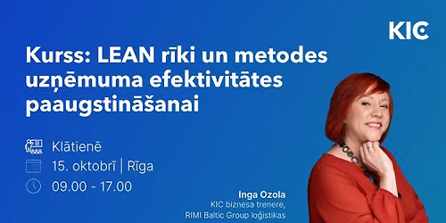 LEAN r\u012bki un metodes uz\u0146\u0113muma efektivit\u0101tes paaugstin\u0101\u0161anai