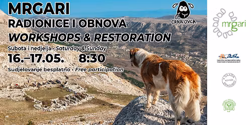 Crna ovca 2026: Radionica suhozidne gradnje i obnova mrgara