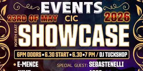 A.D Events CIC Presents: NE SHOWCASE @Downcast studios 