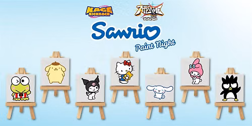 Sanrio themed Paint & Sip | Hello Kitty Atlanime