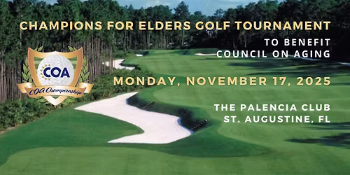 COA Champions for Elders Golf Tournament