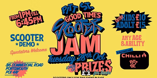 Scooter Jam with Chilli Scooters
