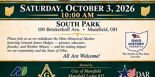 Hedges Marker Rededication